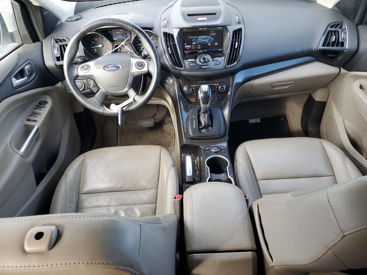 2015 Ford Escape VIN 1FMCU0JX8FUC34624 Copart auction photo, front end damage thumbnail 8