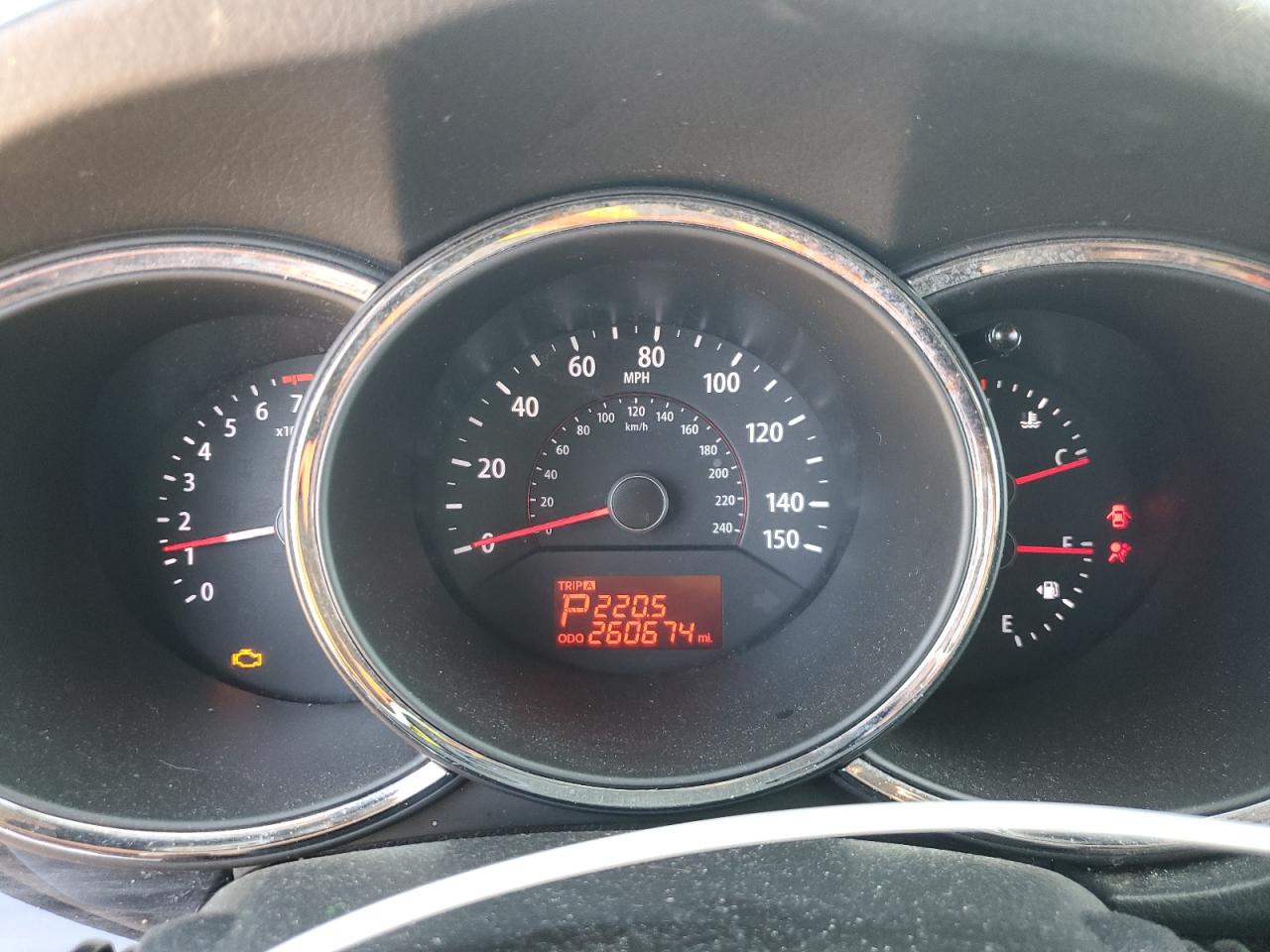 2013 KIA Sorento VIN 5XYKTDA27DG339023 Copart auction photo, front end damage thumbnail 9