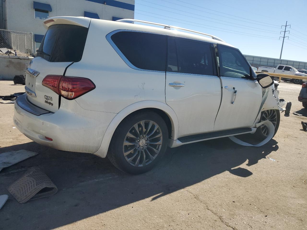 2012 Infiniti QX56 VIN JN8AZ2NE2C9016974 Copart auction photo, all over damage thumbnail 3