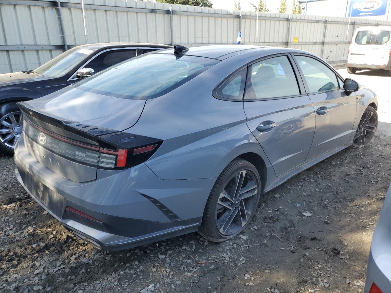2024 Hyundai Sonata VIN KMHL54JC2RA384445 Copart auction photo, front end damage thumbnail 3