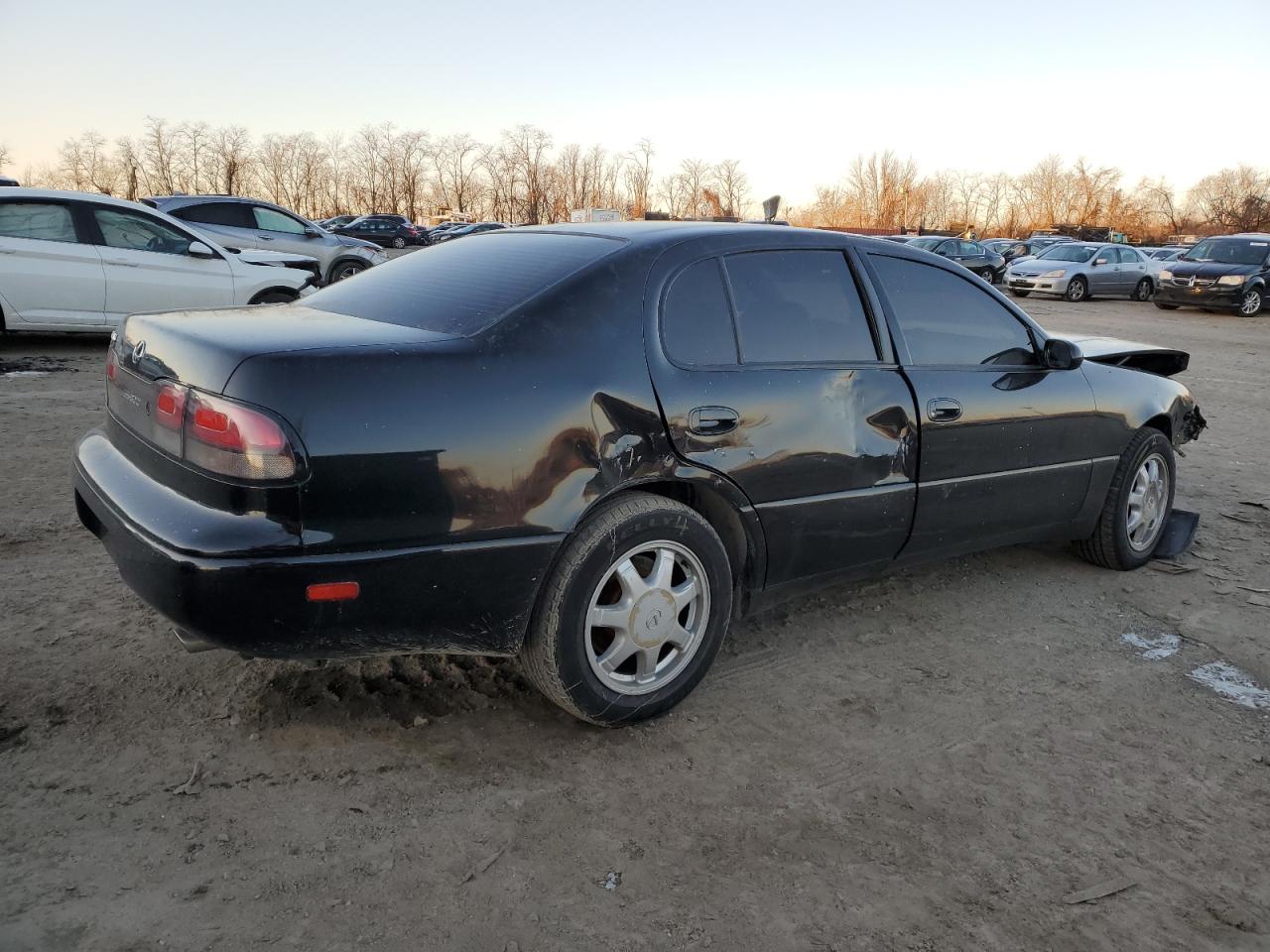 1993 Lexus GS 300 VIN JT8JS47E8P0035238 Copart auction photo, front end / side damage thumbnail 3
