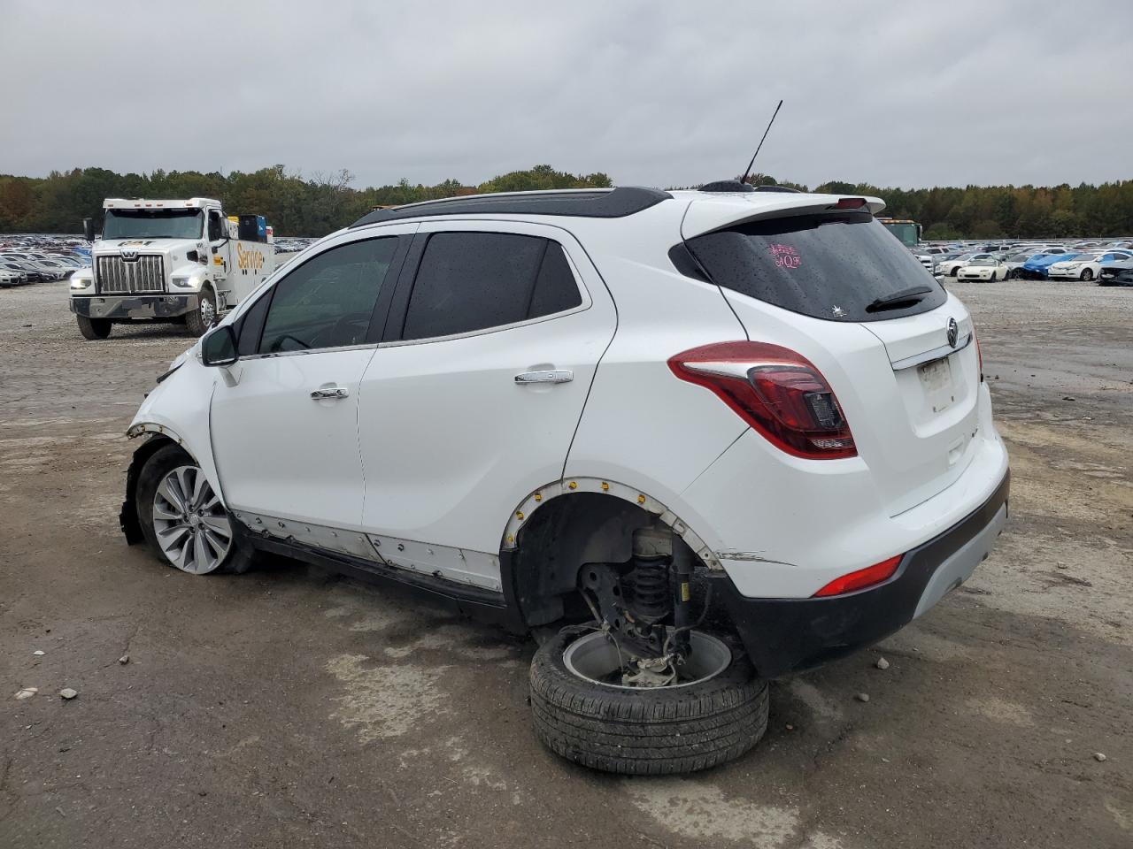 2019 Buick Encore VIN KL4CJASB5KB955117 Copart auction photo, all over / undercarriage damage thumbnail 2