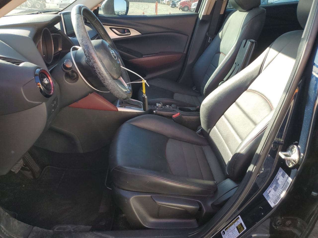 2017 Mazda CX-3 VIN JM1DKDC74H0165654 Copart auction photo, side damage thumbnail 7