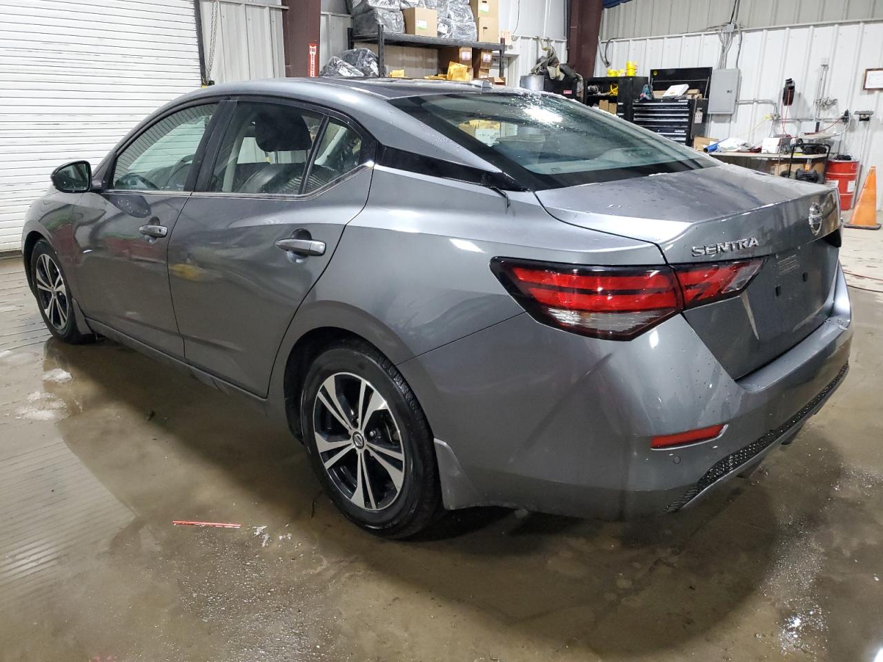 2020 Nissan Sentra VIN 3N1AB8CV1LY253071 Copart auction photo, side damage thumbnail 2