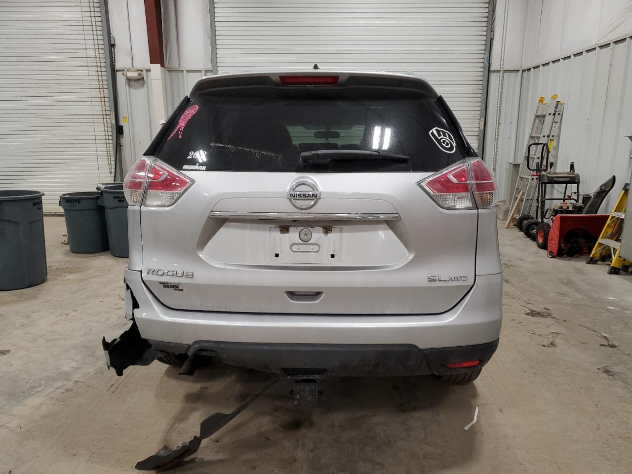 2015 Nissan Rogue VIN 5N1AT2MV9FC855246 Copart auction photo, rear end damage thumbnail 6