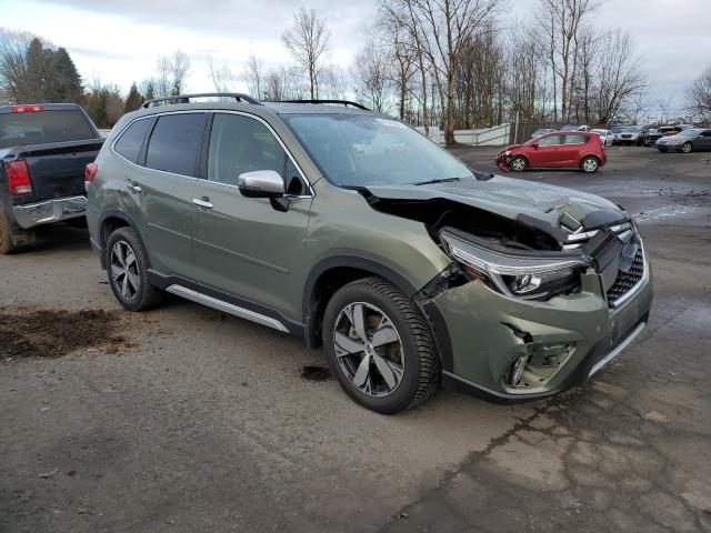 2019 Subaru Forester VIN JF2SKAWC5KH521487 Copart auction photo, front end / side damage thumbnail 4