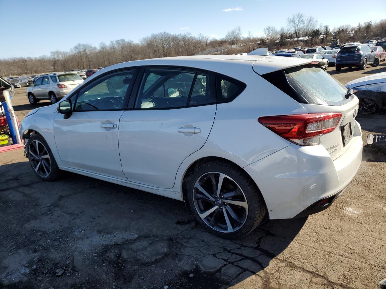 2020 Subaru Impreza VIN 4S3GTAJ6XL1719253 Copart auction photo, front end damage thumbnail 2