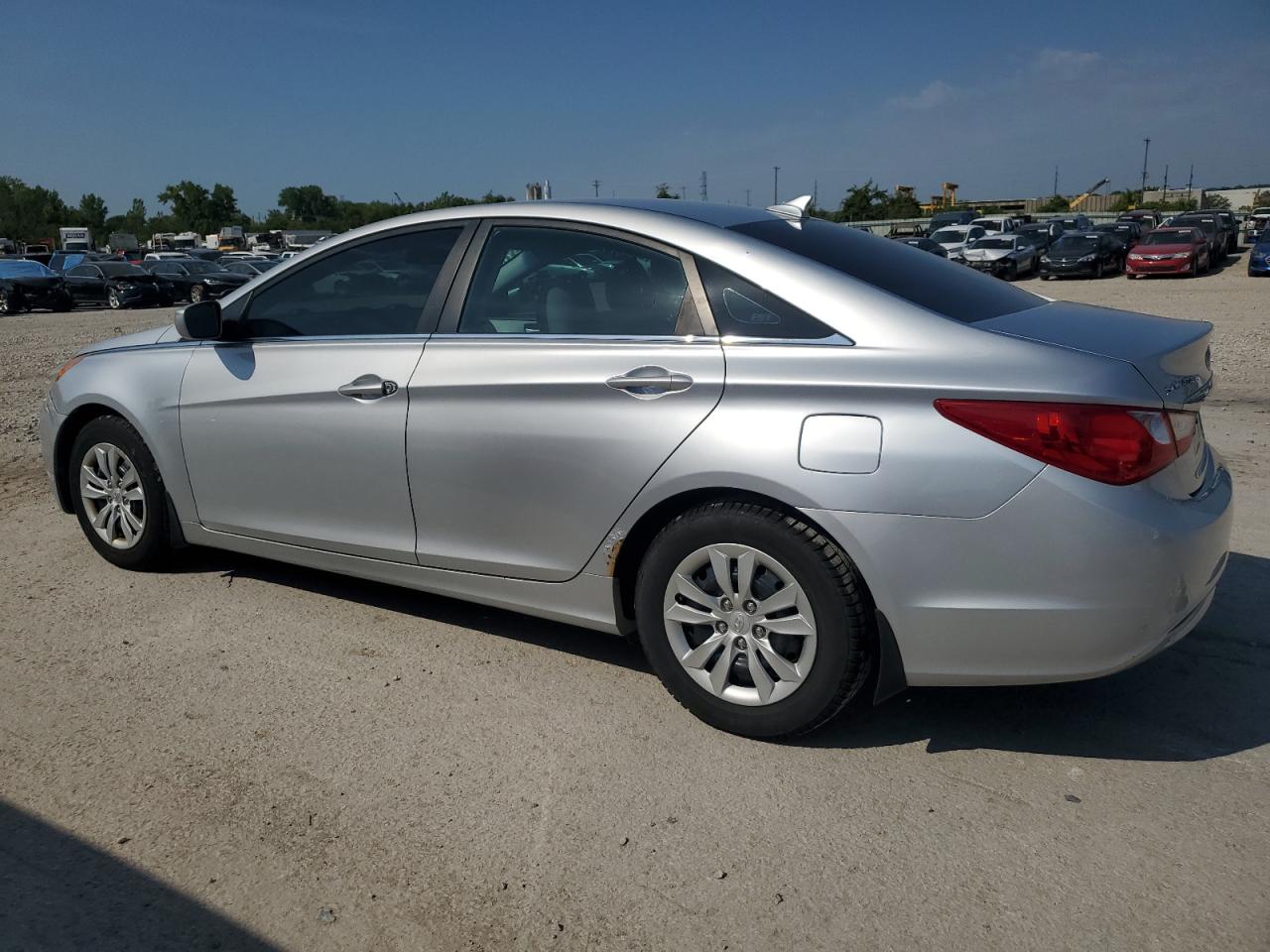 2011 Hyundai Sonata VIN 5NPEB4AC8BH199692 Copart auction photo, undercarriage / front end damage thumbnail 2