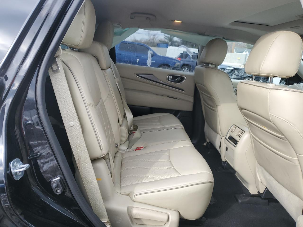 2017 Infiniti QX60 VIN 5N1DL0MM5HC523168 Copart auction photo, front end / side damage thumbnail 11