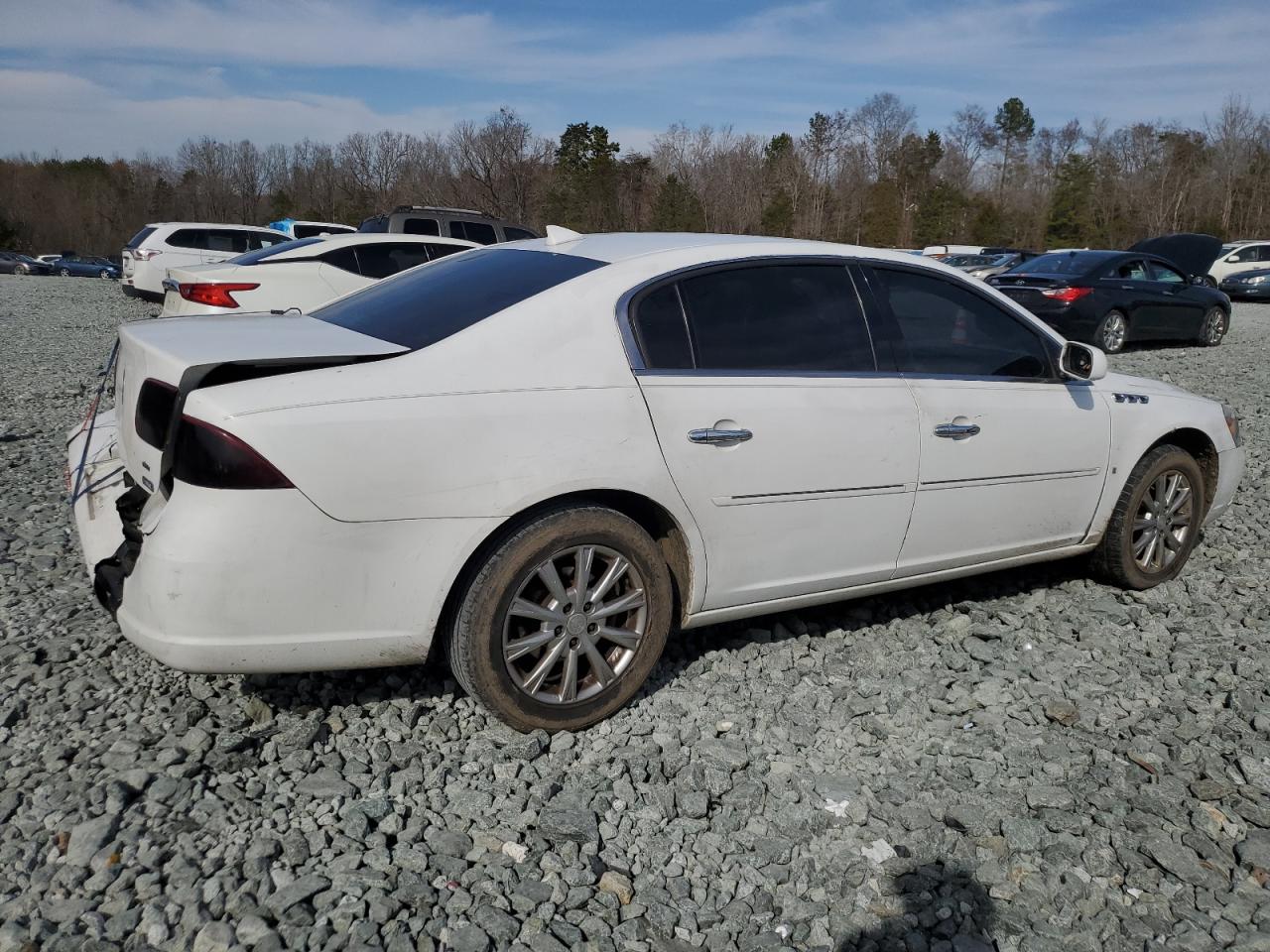 2009 Buick Lucerne VIN 1G4HP57M49U109423 Copart auction photo, rear end / minor dent/scratches damage thumbnail 3