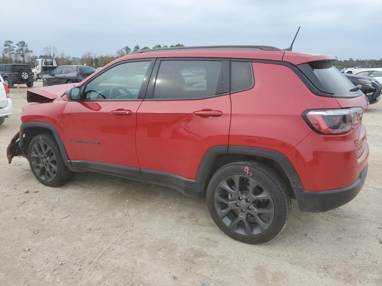 2021 Jeep Compass VIN 3C4NJDEB1MT601852 Copart auction photo, front end damage thumbnail 2