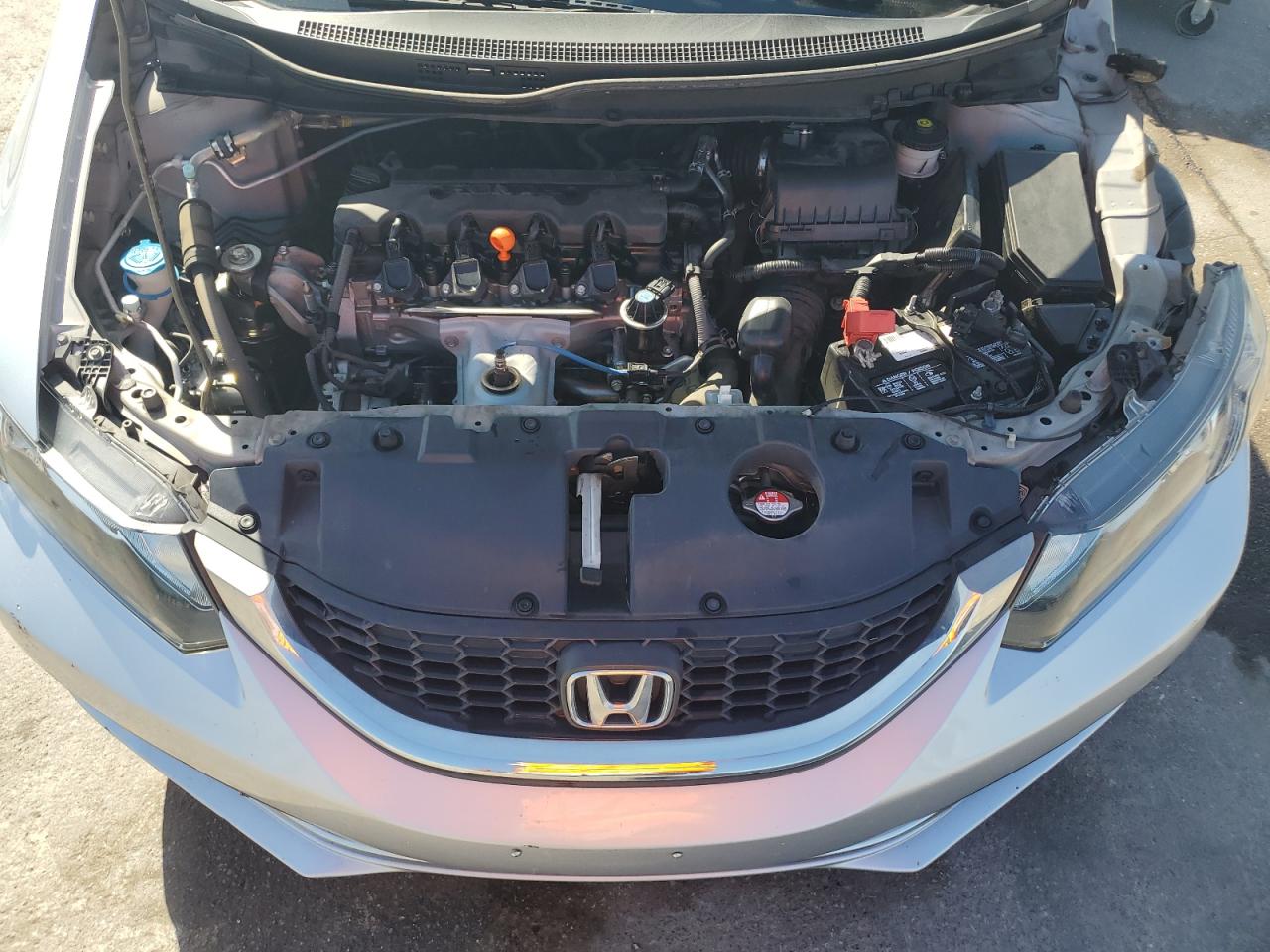 2015 Honda Civic VIN 2HGFB2F51FH560523 Copart auction photo, hail / front end damage thumbnail 11
