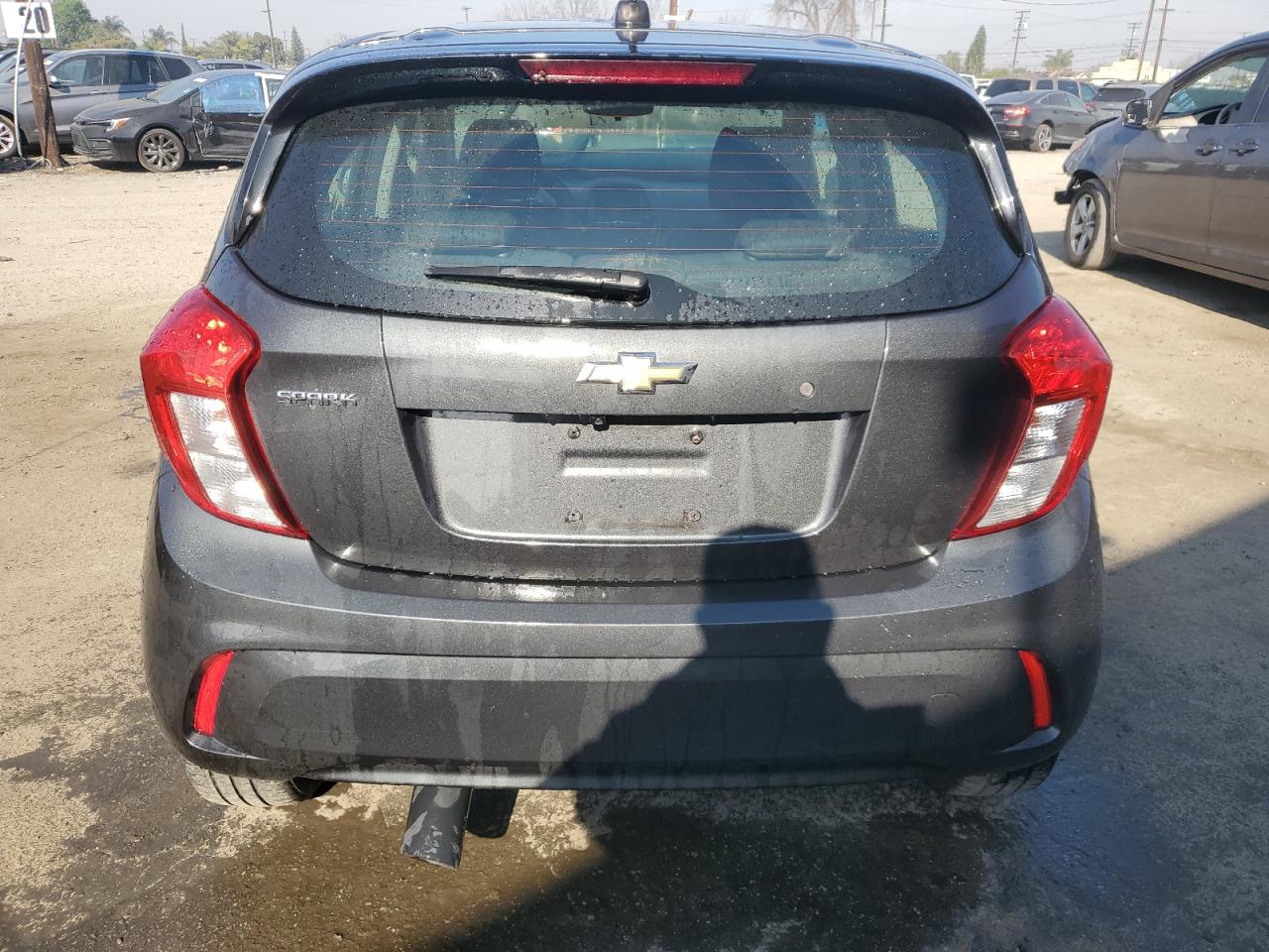 2020 Chevrolet Spark VIN KL8CB6SA7LC458114 Copart auction photo, front end / rear end damage thumbnail 6