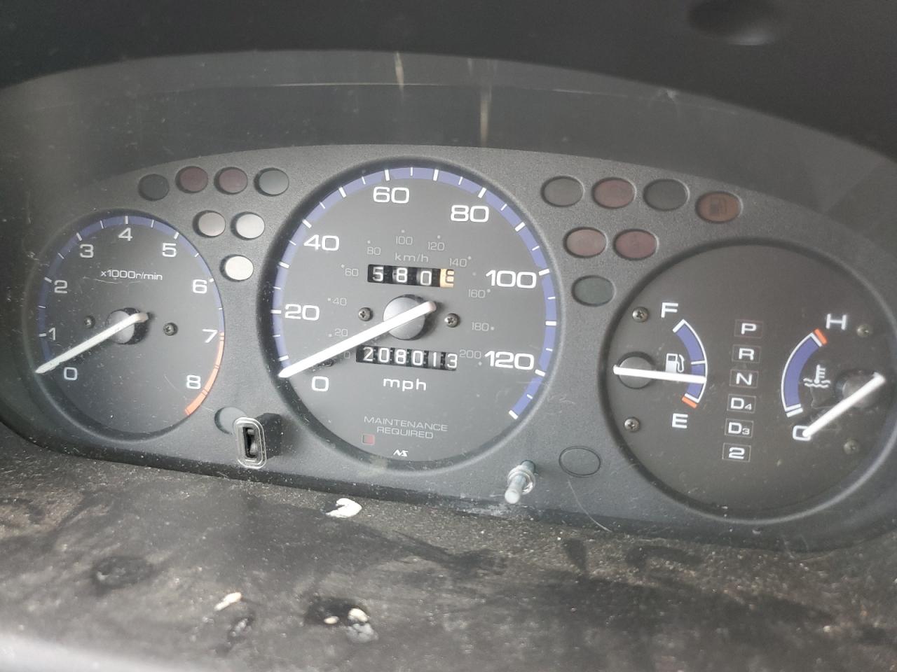 2000 Honda Civic VIN 1HGEJ8244YL041065 Copart auction photo, vandalism / rear end damage thumbnail 9