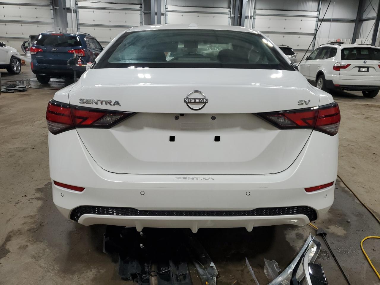 2024 Nissan Sentra VIN 3N1AB8CV9RY266689 Copart auction photo, front end / side damage thumbnail 6