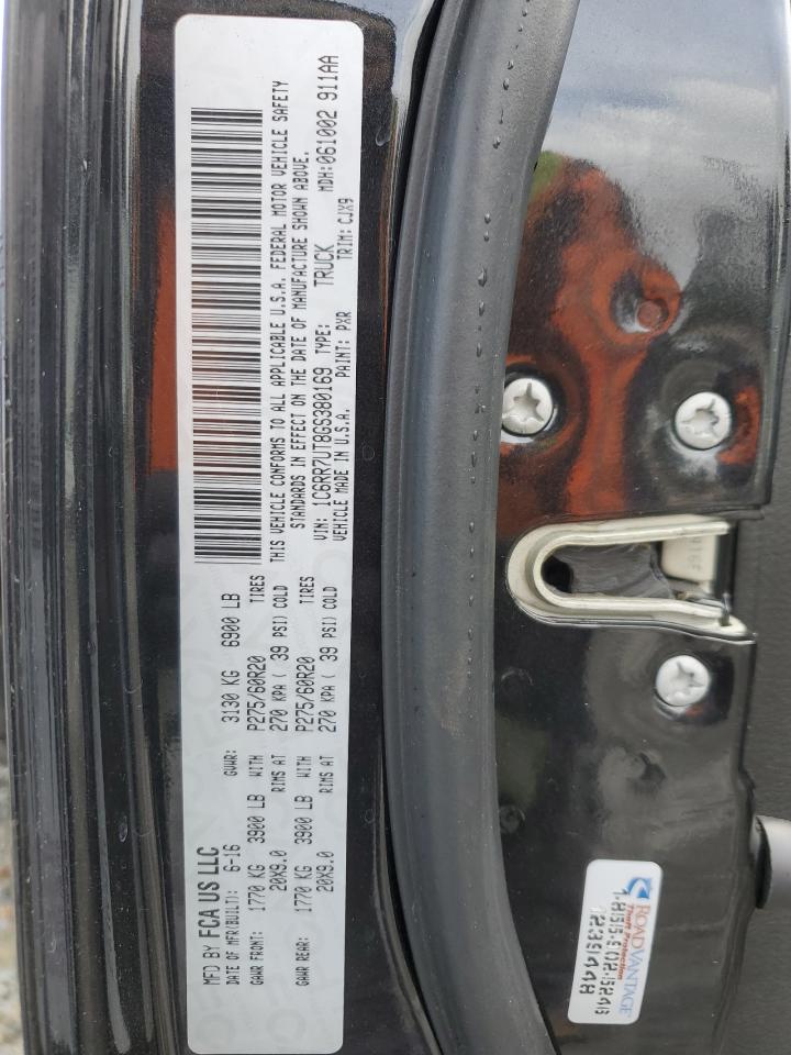 2016 RAM 1500 VIN 1C6RR7UT8GS380169 Copart auction photo, undercarriage / front end damage thumbnail 12