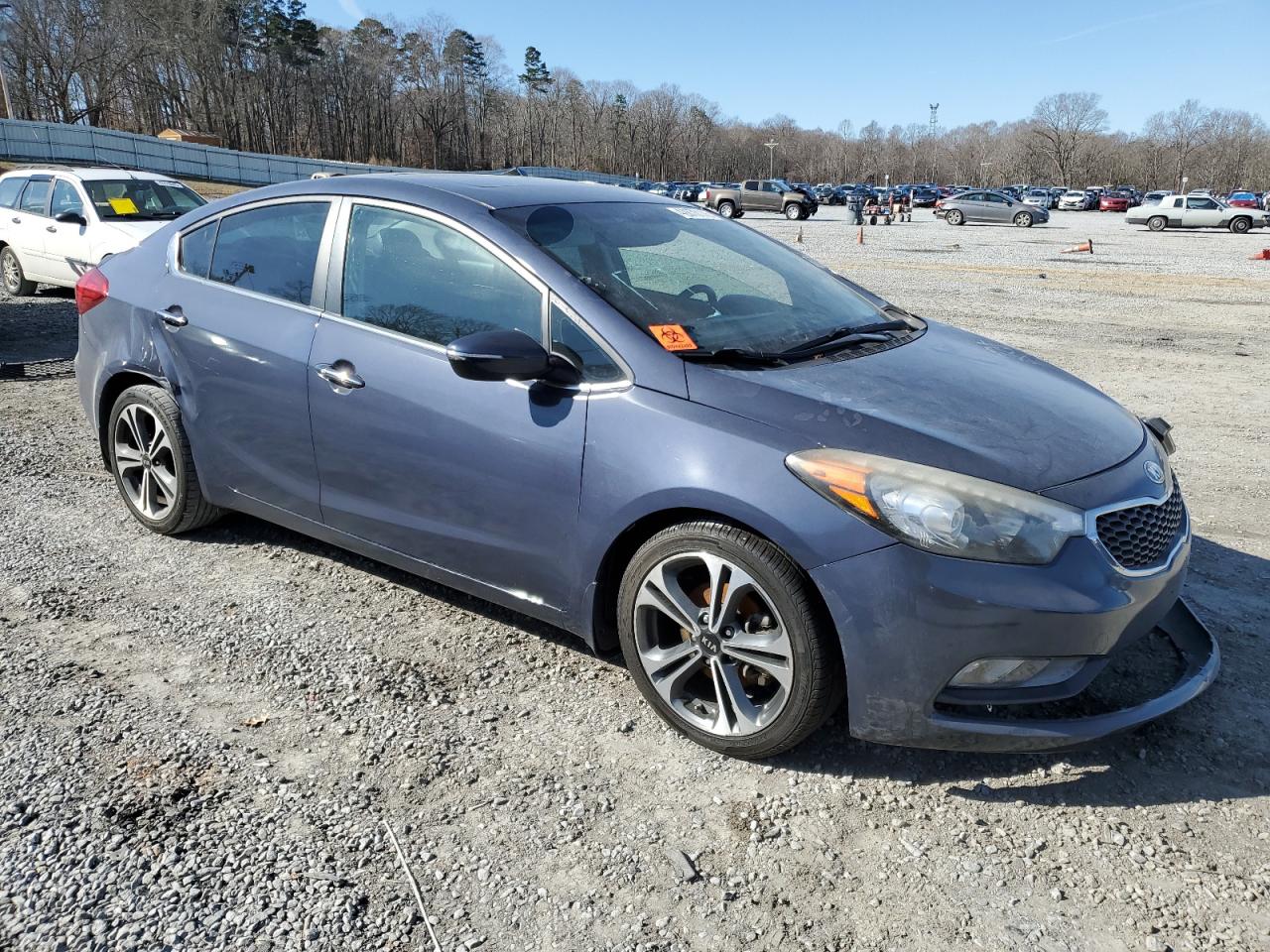 2016 KIA Forte VIN KNAFZ4A81G5445434 Copart auction photo, all over damage thumbnail 4