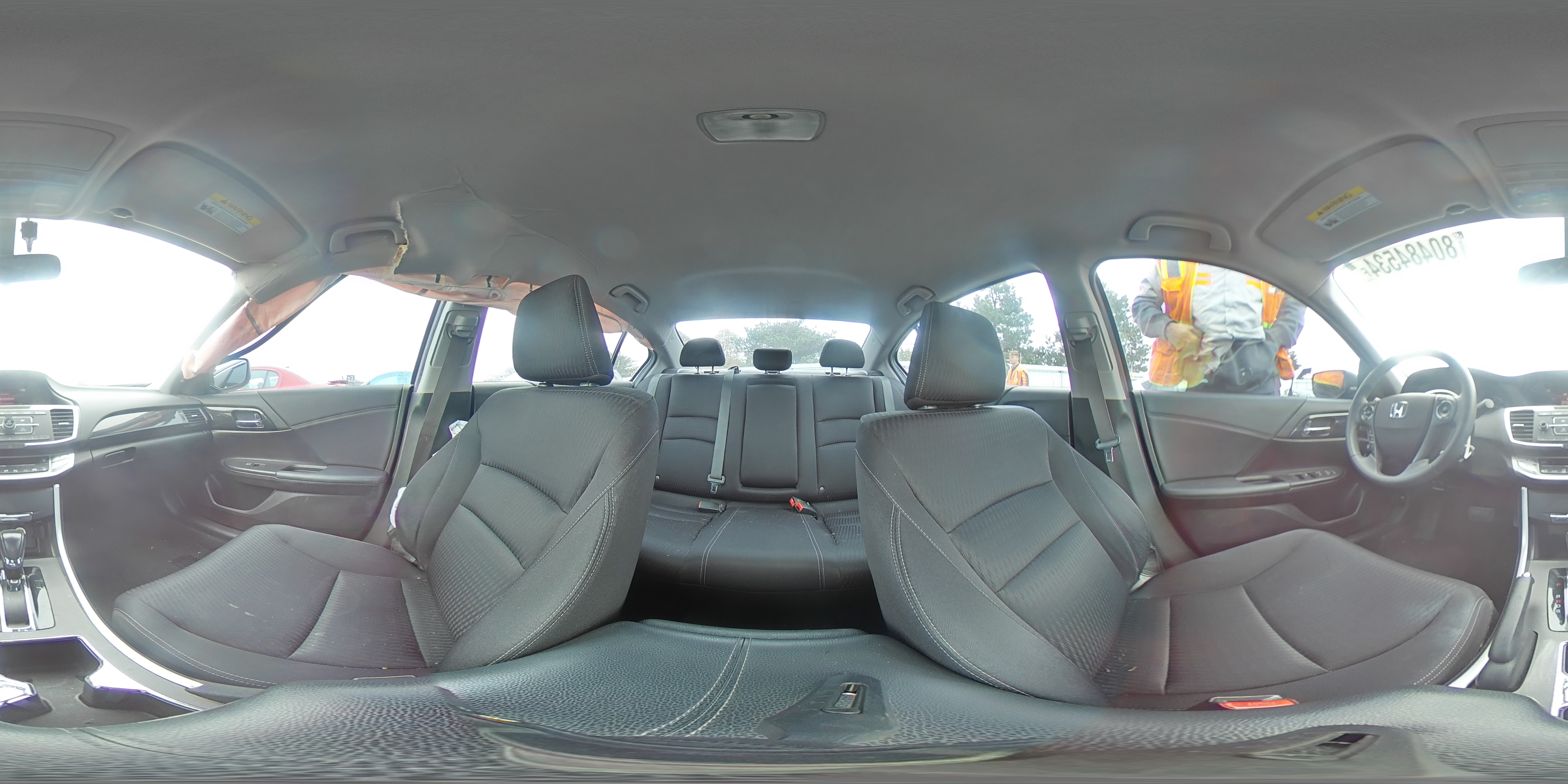 2015 Honda Accord VIN 1HGCR2F56FA230616 Copart auction photo, all over damage thumbnail 12