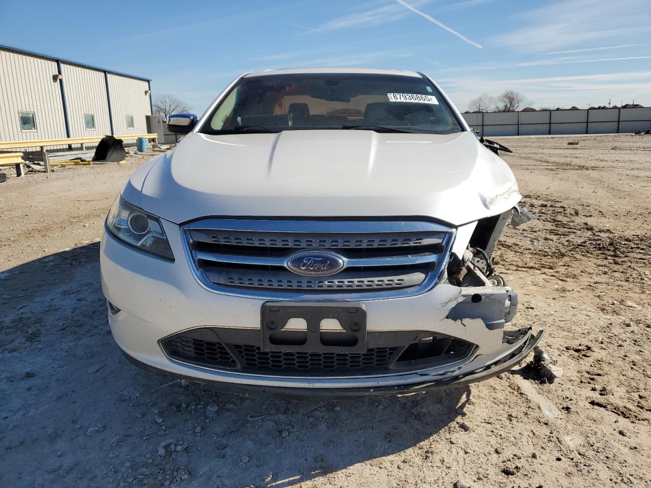 2010 Ford Taurus VIN 1FAHP2FW8AG131469 Copart auction photo, front end / side damage thumbnail 5
