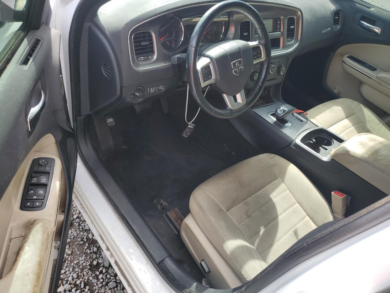 2014 Dodge Charger VIN 2C3CDXBG7EH135309 Copart auction photo, water/flood / normal wear damage thumbnail 8