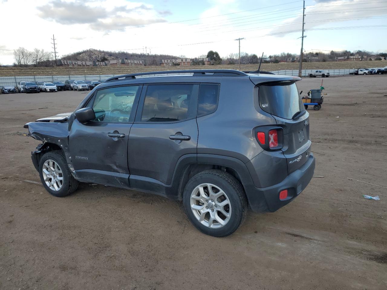 2018 Jeep Renegade VIN ZACCJBBBXJPH56547 Copart auction photo, front end damage thumbnail 2