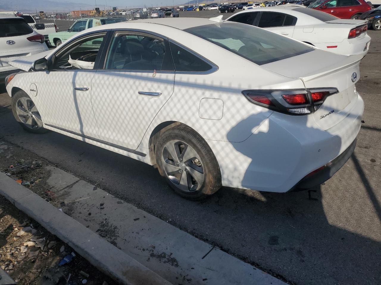 2016 Hyundai Sonata VIN KMHE54L25GA029389 Copart auction photo, front end damage thumbnail 2