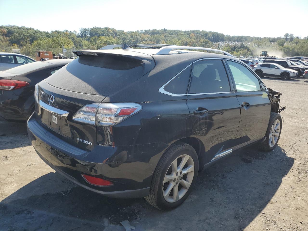 2011 Lexus RX VIN 2T2ZK1BA3BC061747 Copart auction photo, front end damage thumbnail 3