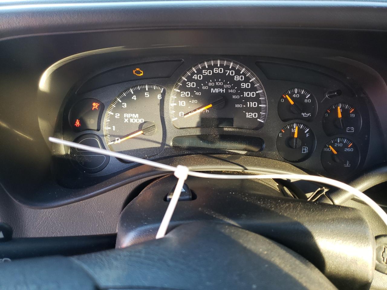 2005 Chevrolet Silverado VIN 2GCEK19B951319550 Copart auction photo, all over damage thumbnail 9