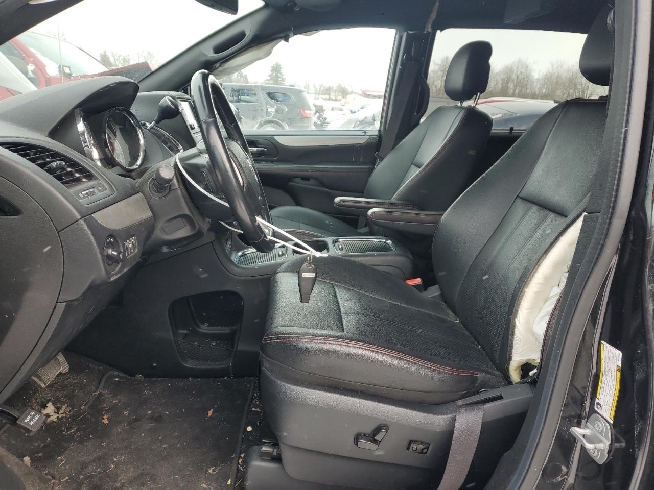 2019 Dodge Caravan VIN 2C4RDGEG2KR744024 Copart auction photo, all over damage thumbnail 7