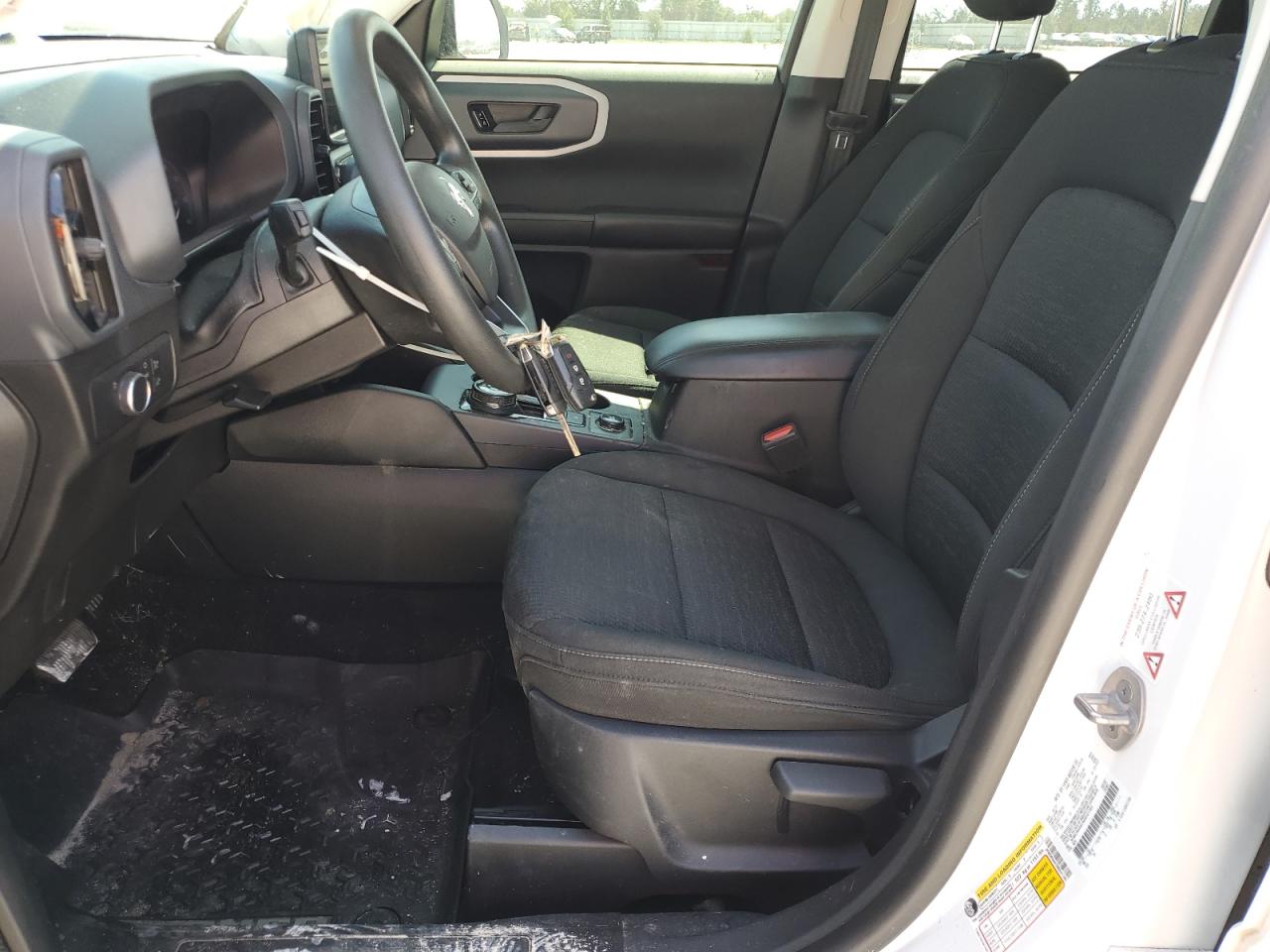 2022 Ford Bronco VIN 3FMCR9A67NRD41165 Copart auction photo, water/flood damage thumbnail 7