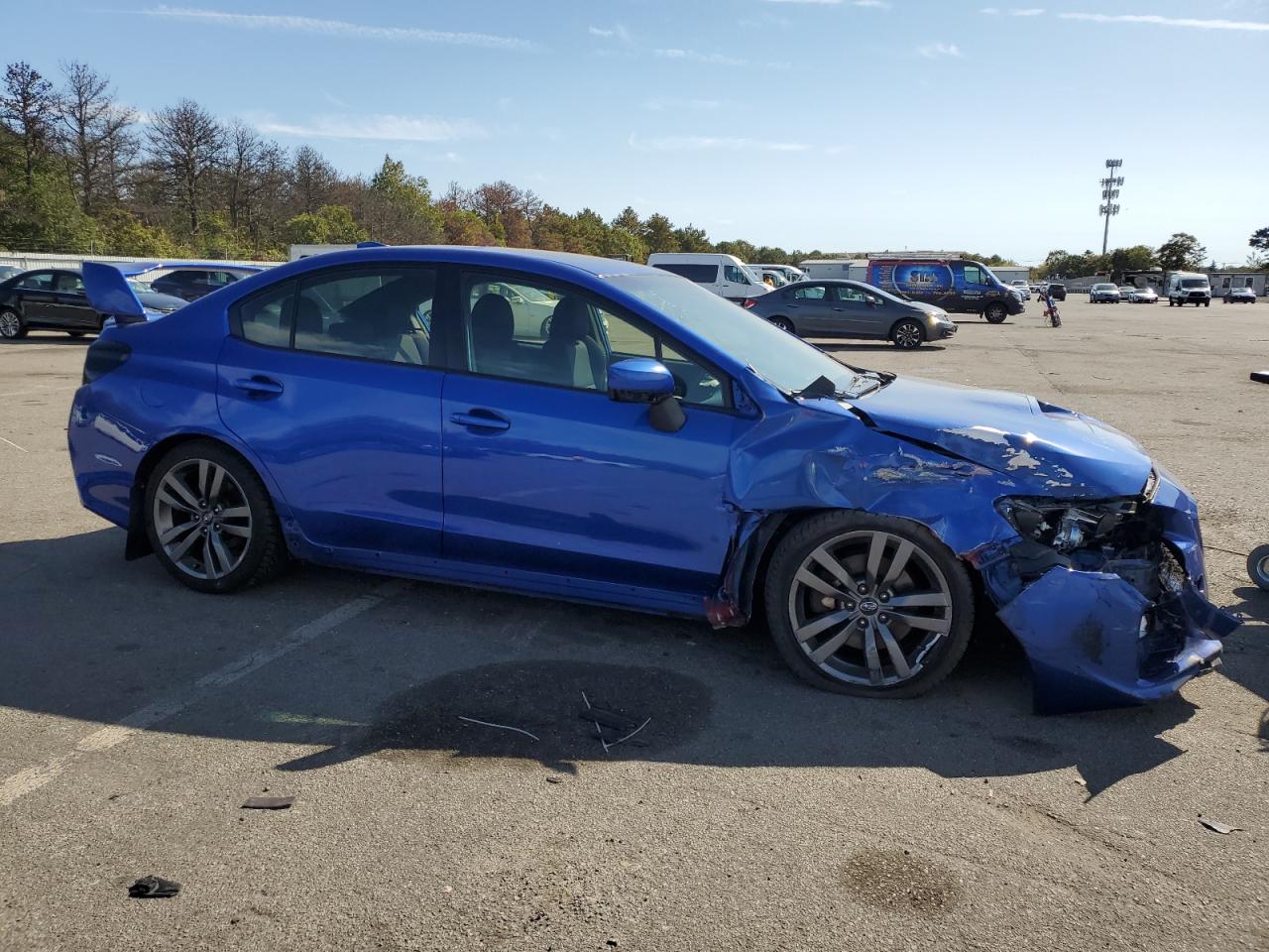2016 Subaru WRX VIN JF1VA1E67G9820139 Copart auction photo, front end / minor dent/scratches damage thumbnail 4