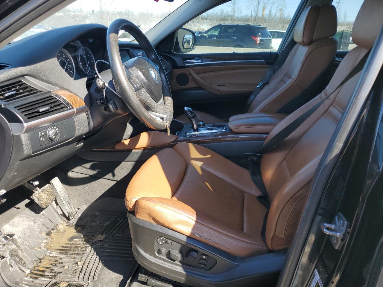 2010 BMW X6 VIN 5UXFG8C55ALZ94879 Copart auction photo, undercarriage damage thumbnail 7