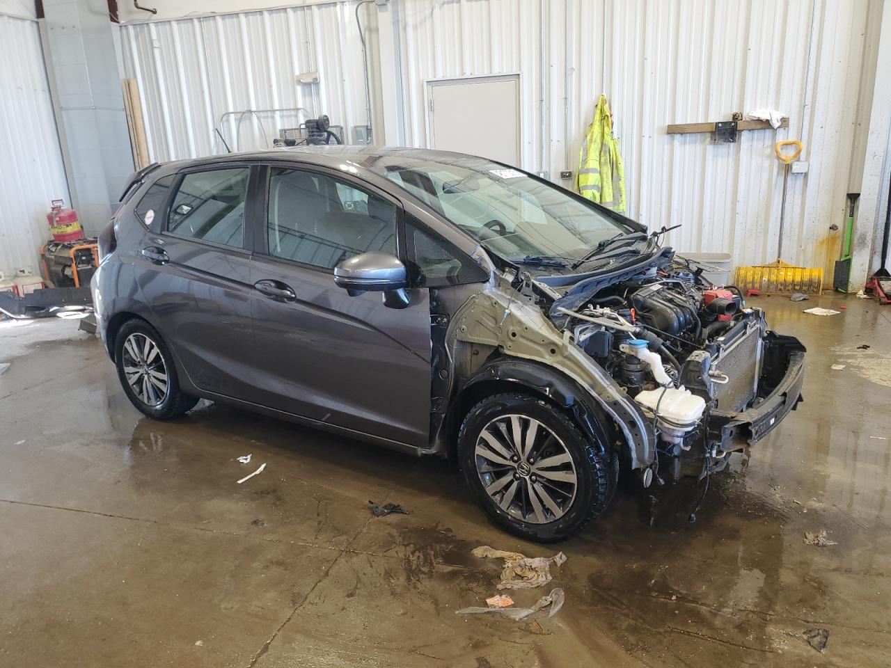 2015 Honda Fit VIN 3HGGK5G89FM708546 Copart auction photo, front end damage thumbnail 4