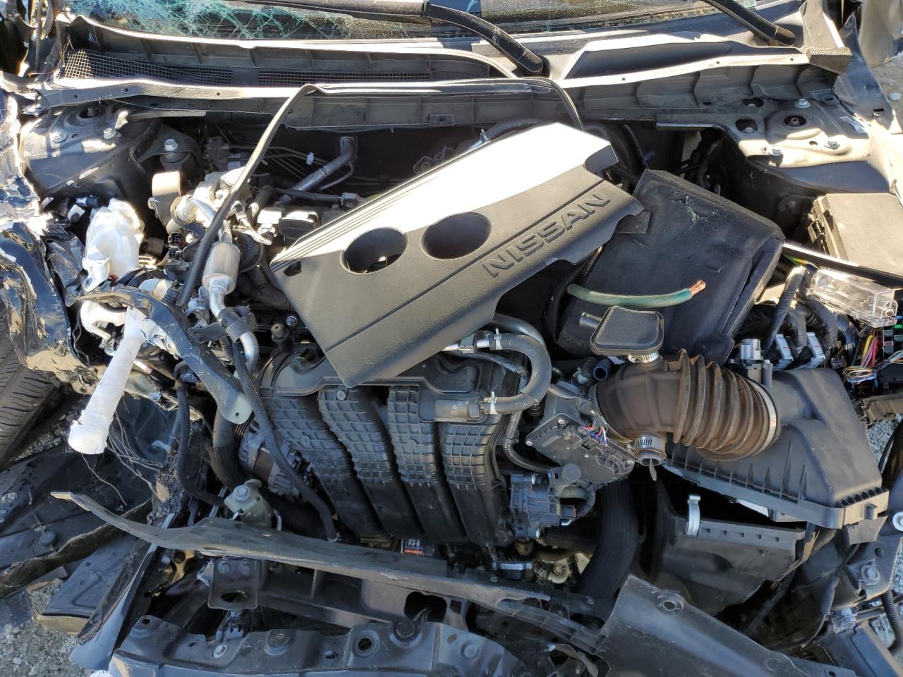 2020 Nissan Altima VIN 1N4BL4BV7LN317318 Copart auction photo, front end / side damage thumbnail 12