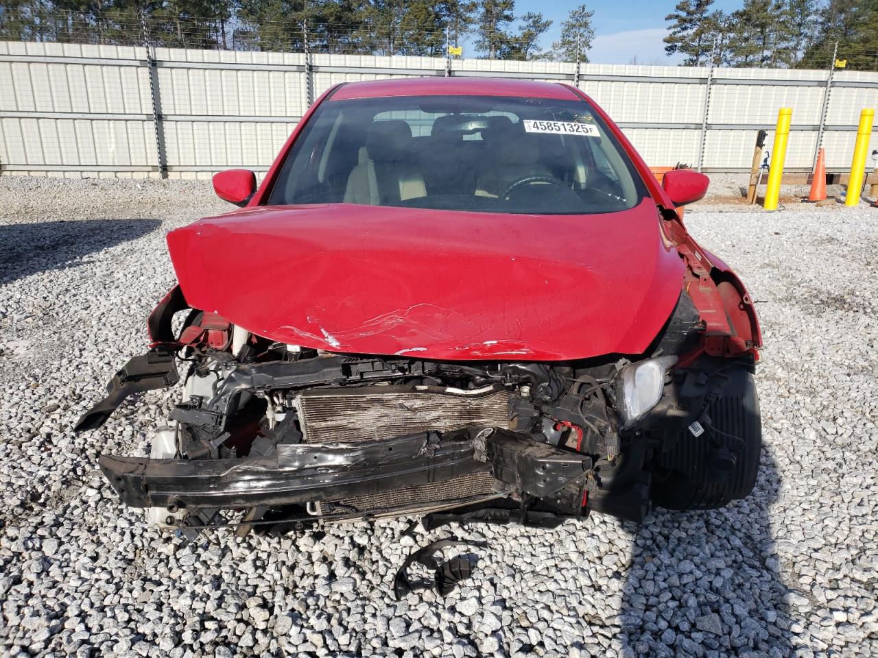 2013 Hyundai Elantra VIN KMHD35LEXDU020098 Copart auction photo, front end damage thumbnail 5