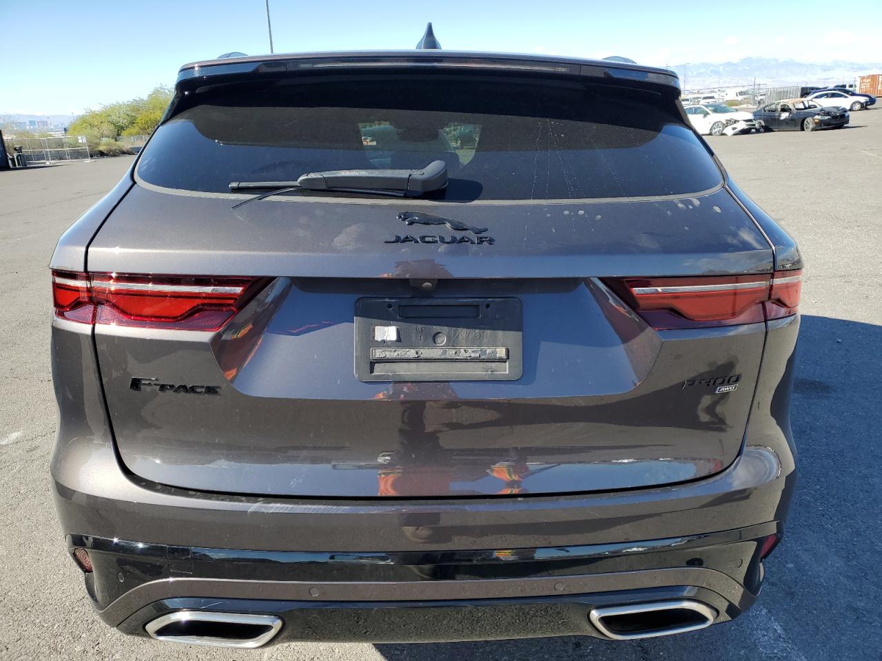 2021 Jaguar F-Pace VIN SADCT2FU0MA681355 Copart auction photo, undercarriage damage thumbnail 6