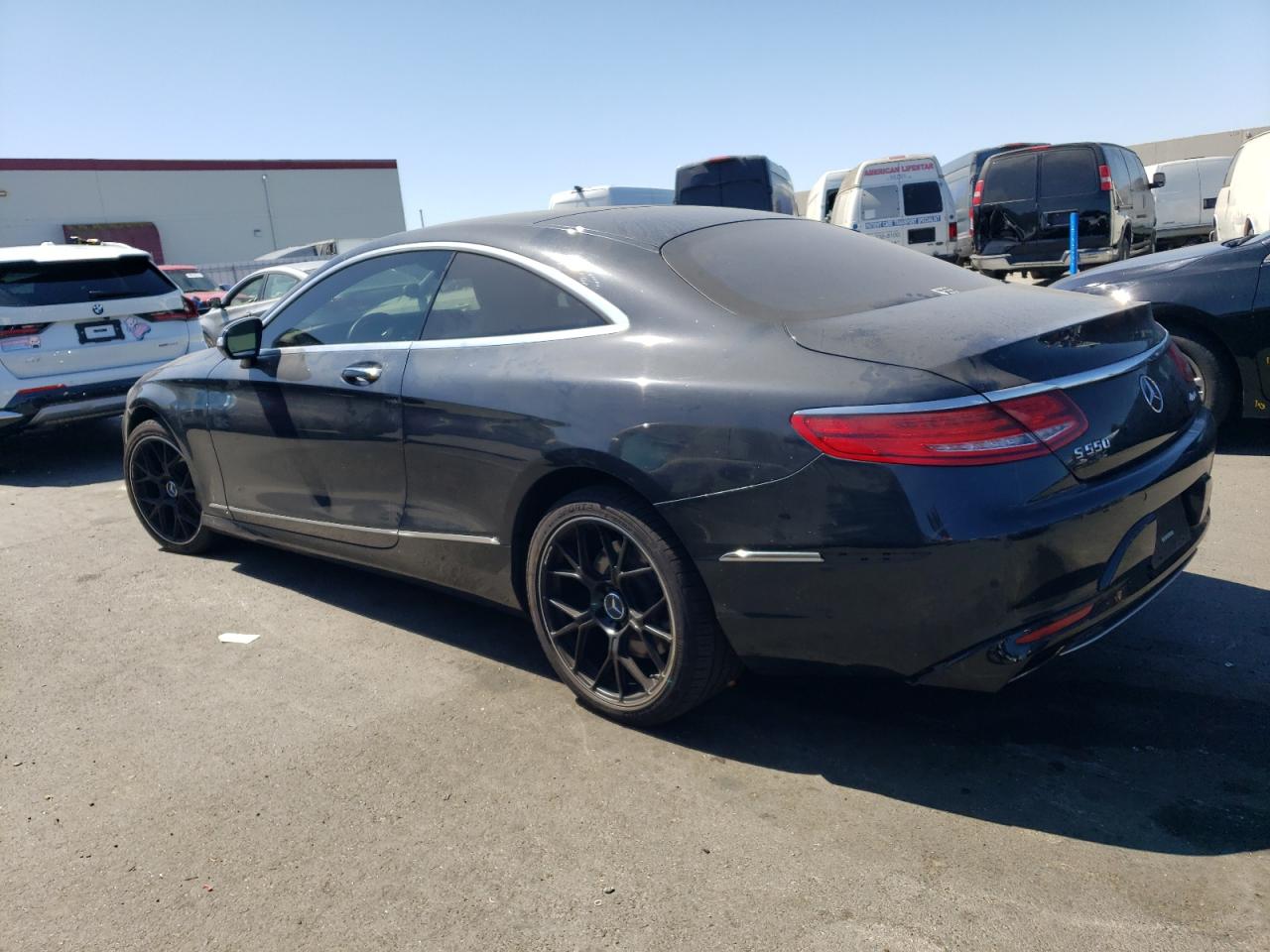 2016 Mercedes-Benz S-klasse VIN WDDXJ8FB3GA013709 Copart auction photo, front end / undercarriage damage thumbnail 2