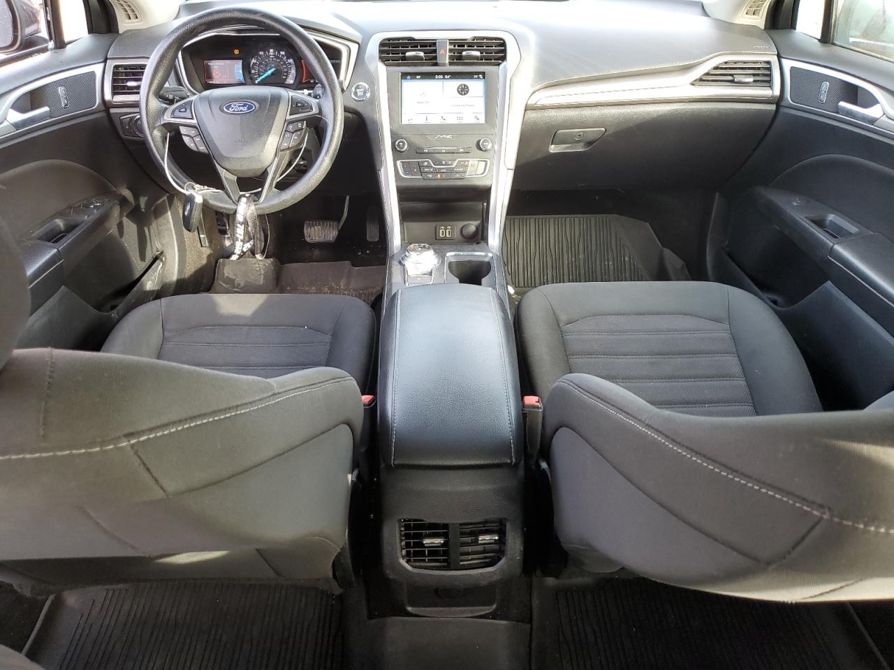 2019 Ford Fusion VIN 3FA6P0T92KR265317 Copart auction photo, side / front end damage thumbnail 8