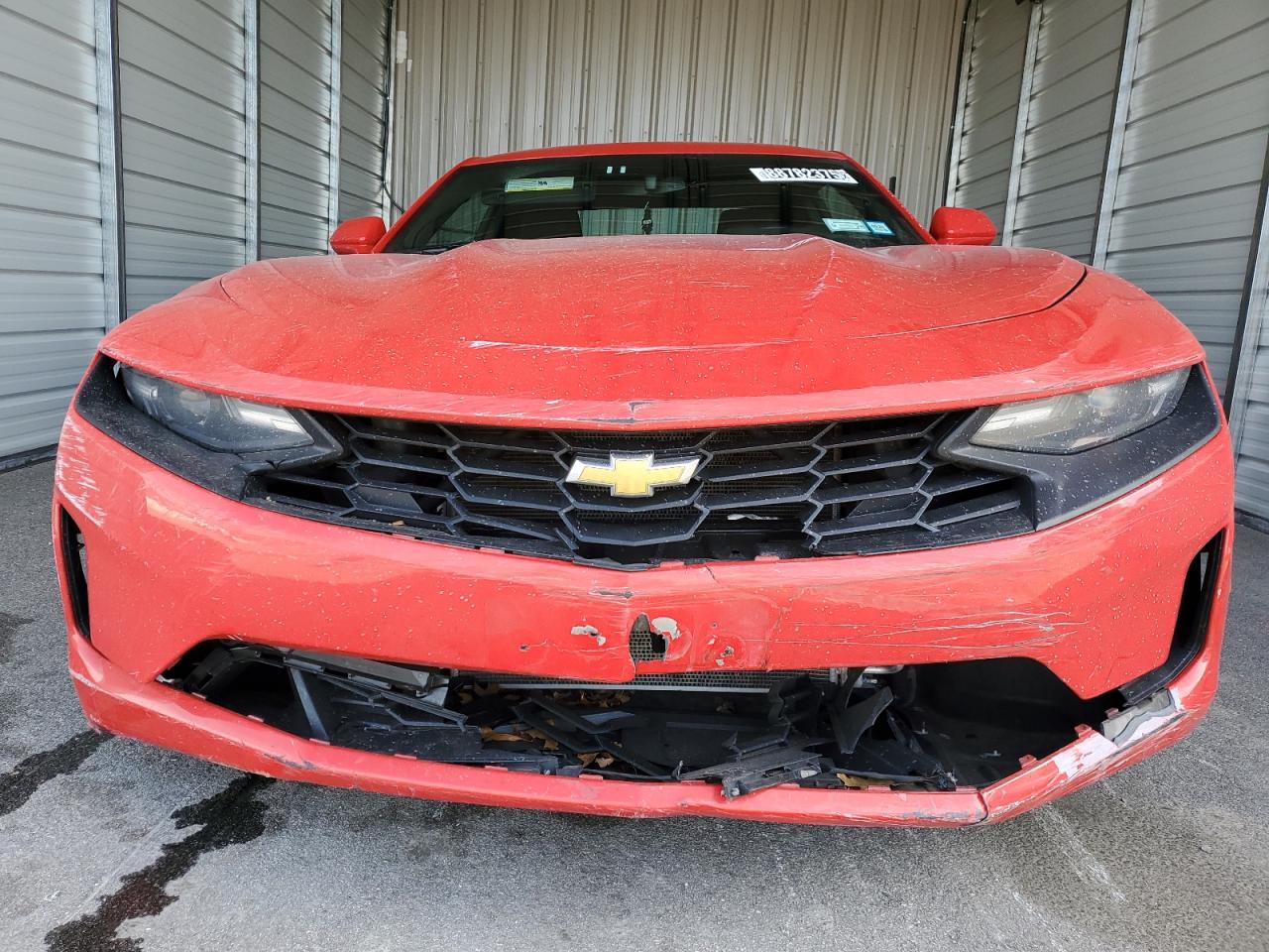 2023 Chevrolet Camaro VIN 1G1FB1RX0P0141390 Copart auction photo, front end / undercarriage damage thumbnail 5