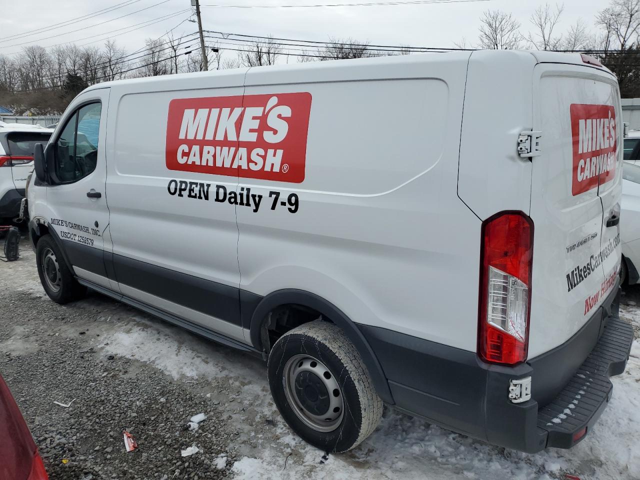2018 Ford Transit VIN 1FTYR1ZM2JKA51395 Copart auction photo, front end damage thumbnail 2