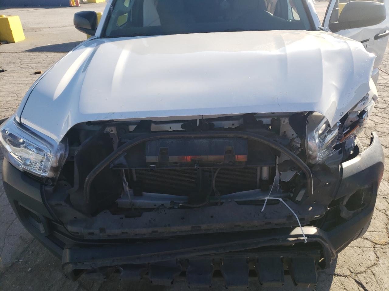 2021 Toyota Tacoma VIN 3TYRX5GN0MT011931 Copart auction photo, front end / side damage thumbnail 12