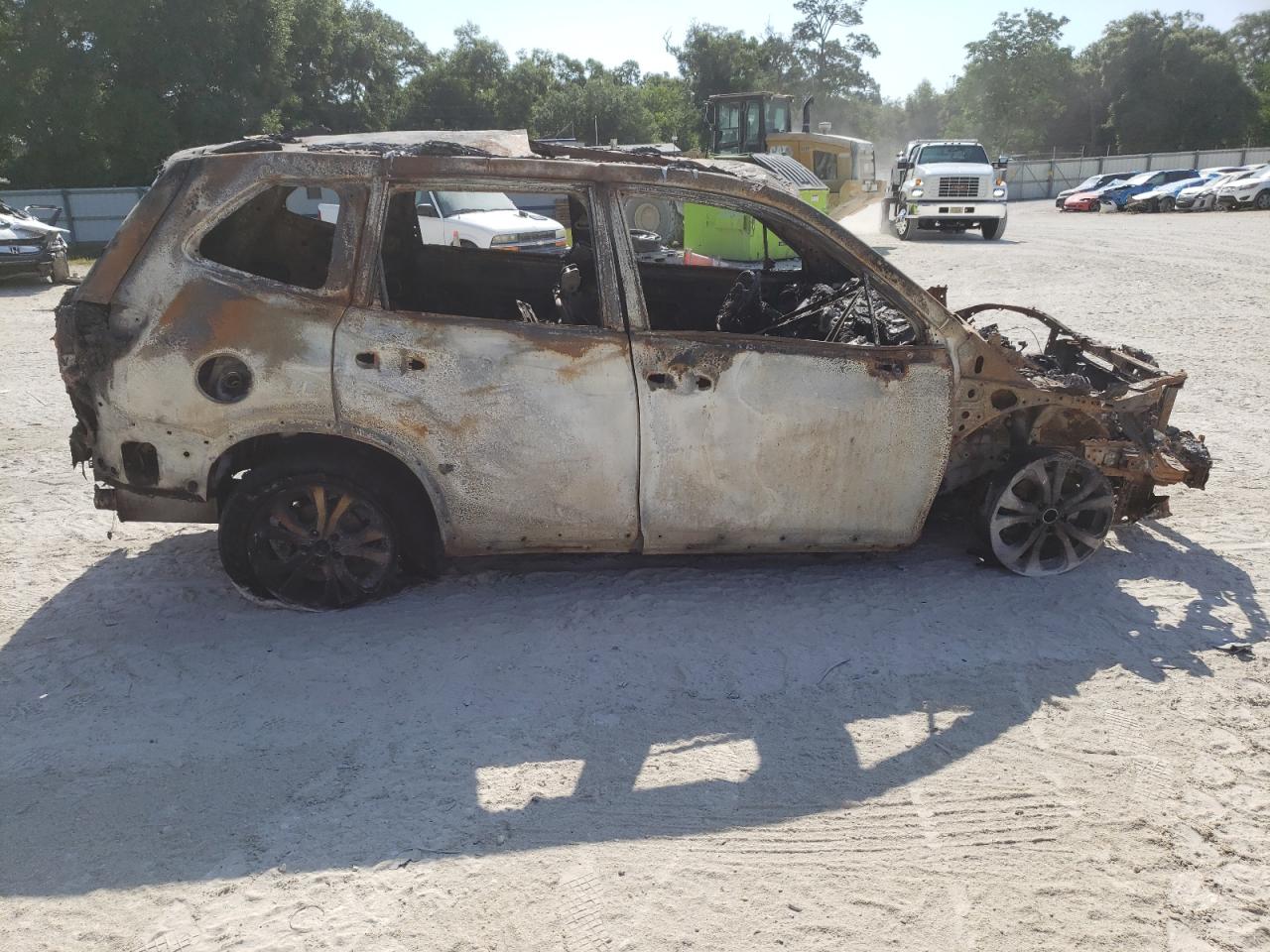 2019 Subaru Forester VIN JF2SKAUCXKH413921 Copart auction photo, burn damage thumbnail 9