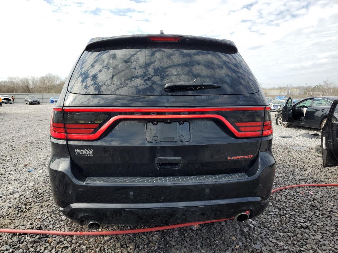 2014 Dodge Durango VIN 1C4RDHDG3EC596681 Copart auction photo, front end damage thumbnail 6