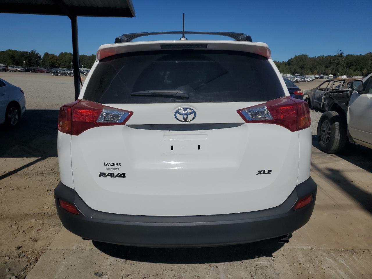 2015 Toyota RAV 4 VIN JTMWFREV2FD055844 Copart auction photo, front end / side damage thumbnail 6