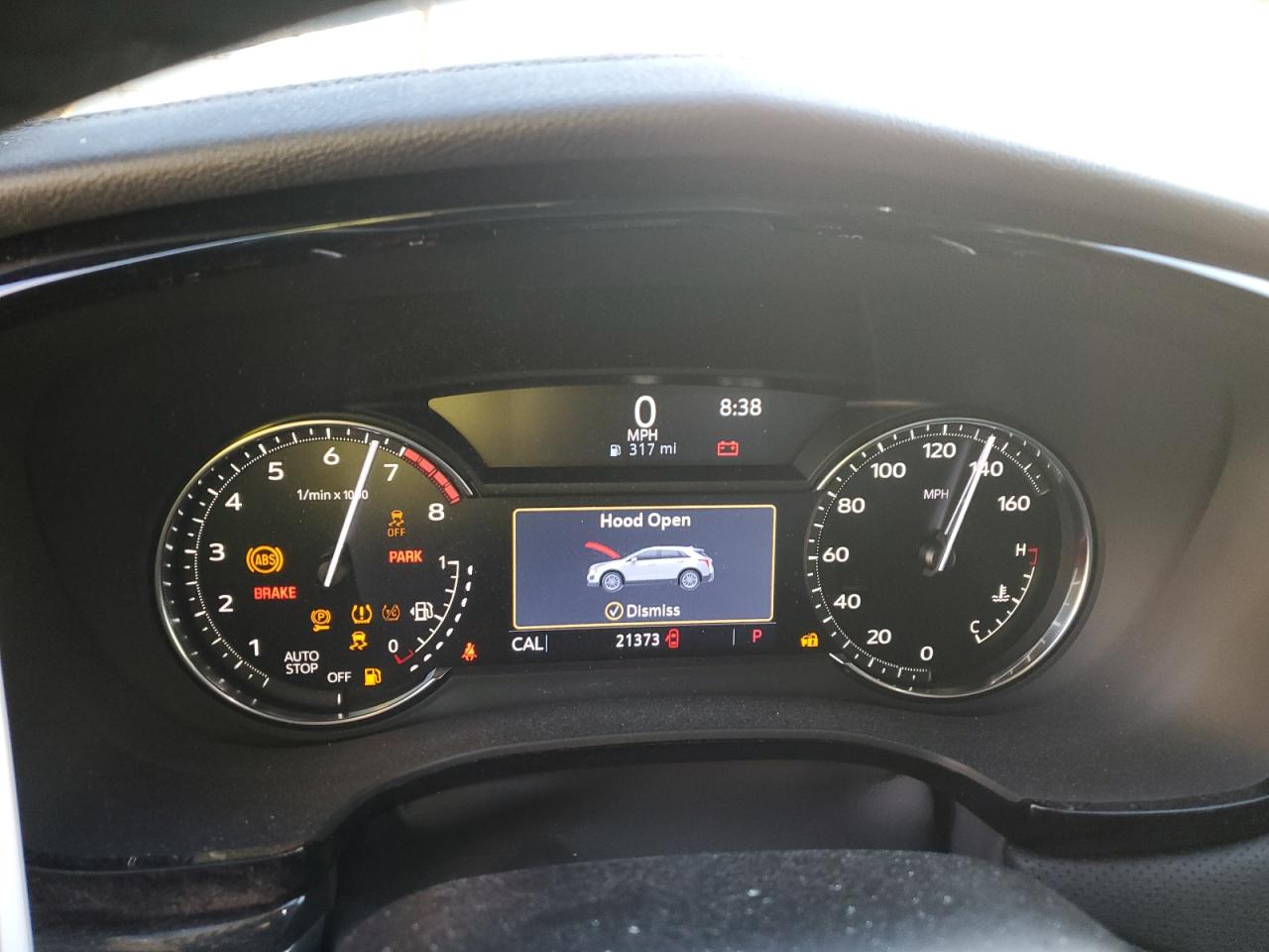 2020 Cadillac XT5 VIN 1GYKNCRSXLZ205903 Copart auction photo, side damage thumbnail 9