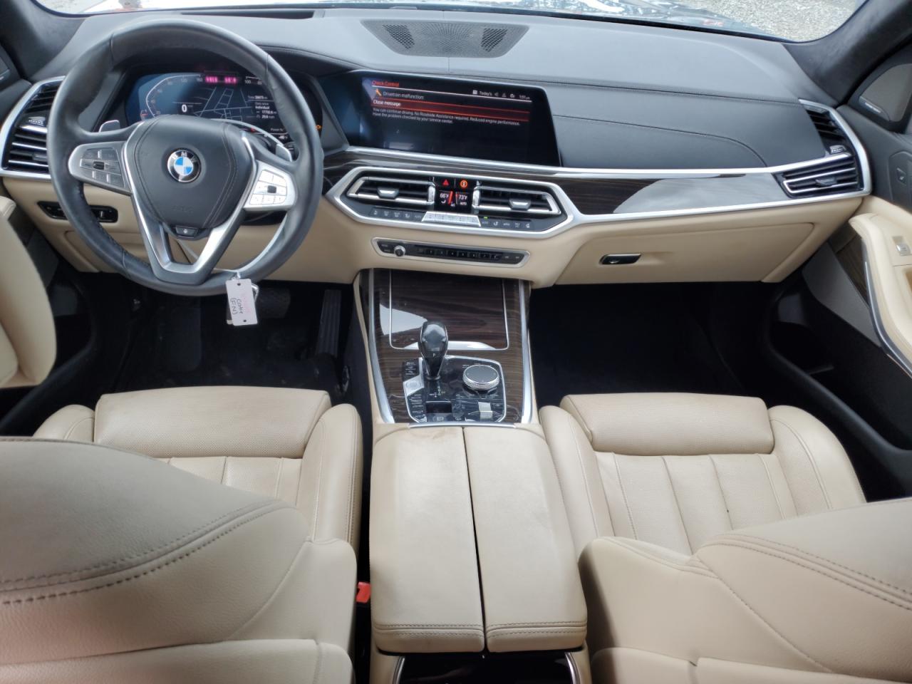 2021 BMW X7 VIN 5UXCW2C03M9F87073 Copart auction photo, front end damage thumbnail 8