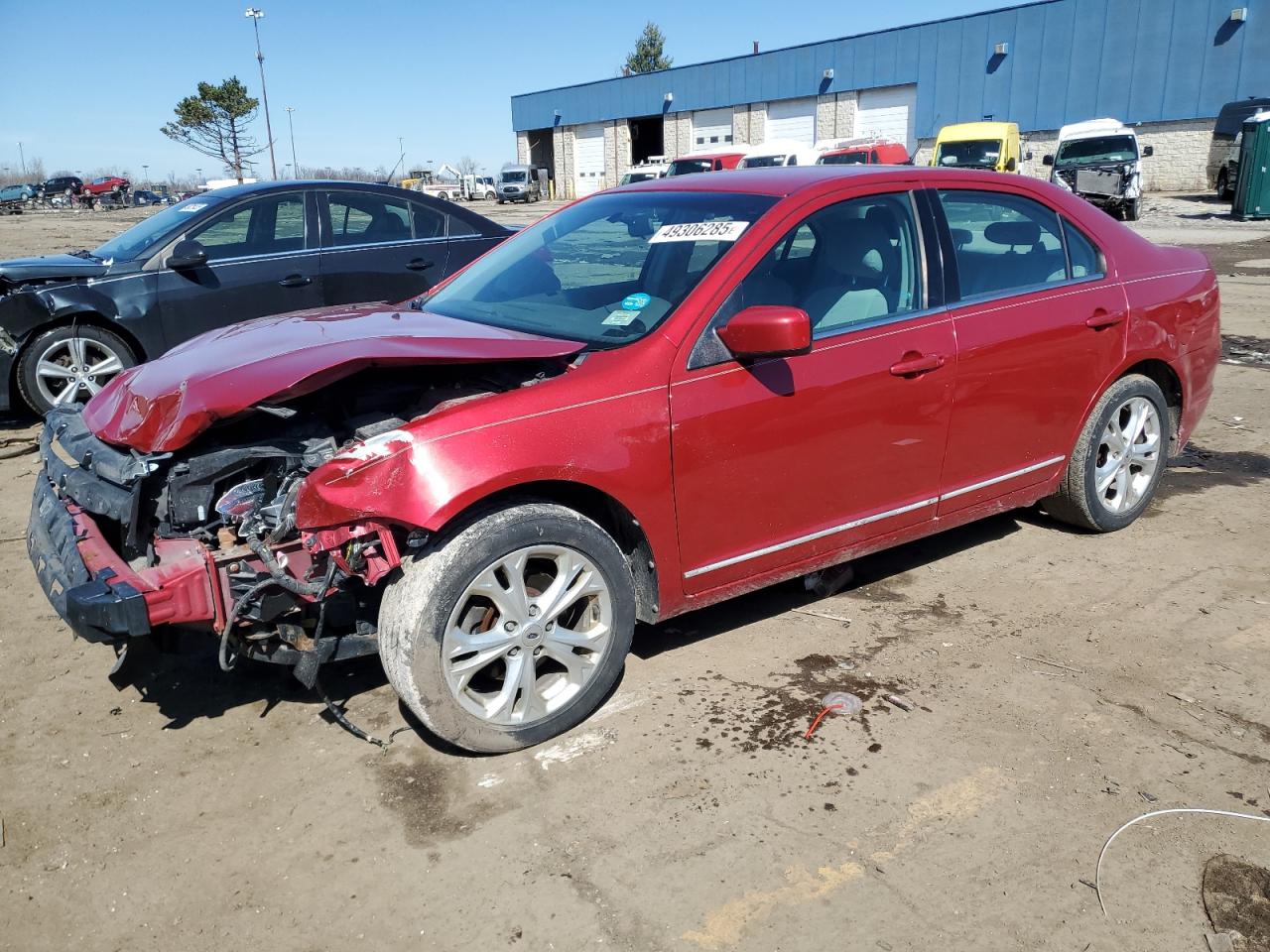 2012 Ford Fusion VIN 3FAHP0HA6CR331719