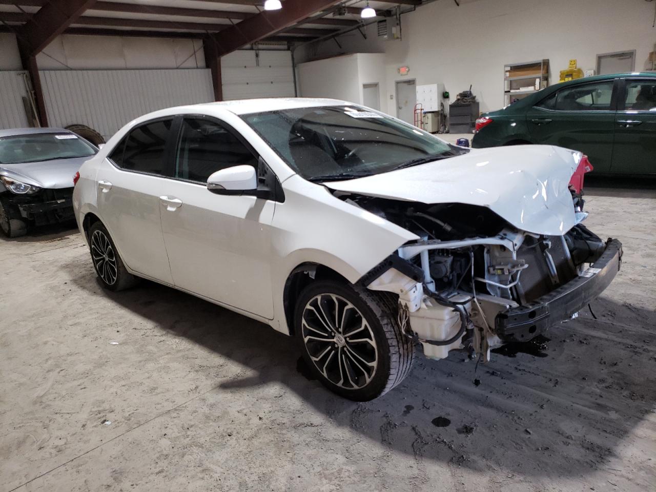 2014 Toyota Corolla VIN 5YFBURHE9EP096127 Copart auction photo, all over damage thumbnail 4
