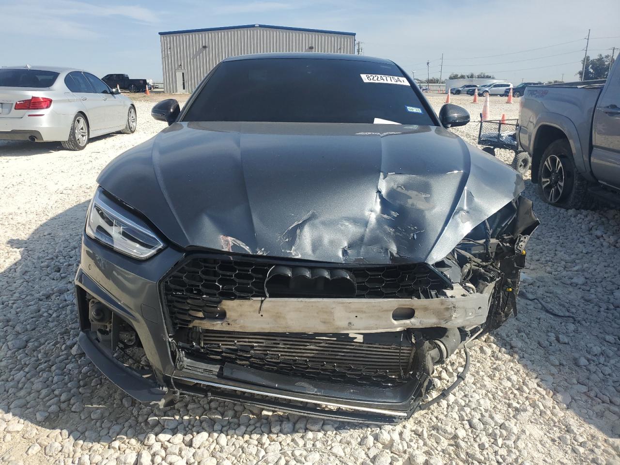 2018 Audi RS5 VIN WAUR4AF51JA015006 Copart auction photo, front end damage thumbnail 5