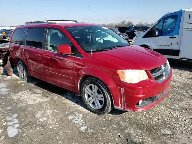 2013 Dodge Caravan VIN 2C4RDGDG0DR733382 Copart auction photo, side / rear end damage thumbnail 12